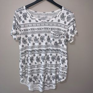 Hollister Short Sleeve Elephant shirt